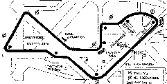 Pensacola Track Map