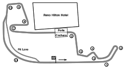 Reno Track Map