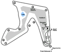 Hallett Track Map